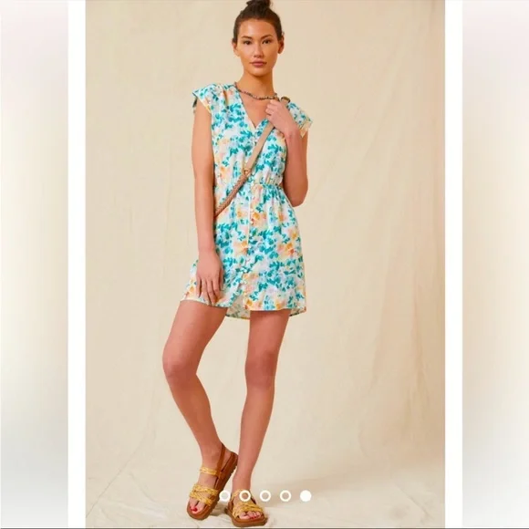 Anthropologie NWT Cloth & Stone Cutout Mini
Dress Size L. - Picture 6 of 10